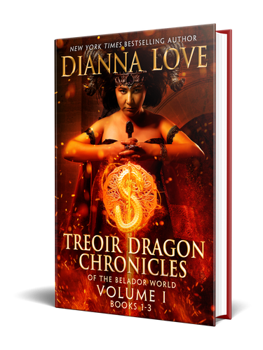 Treoir Dragon Chronicles of the Belador World: Volume I,  Books 1-3 (hardback)