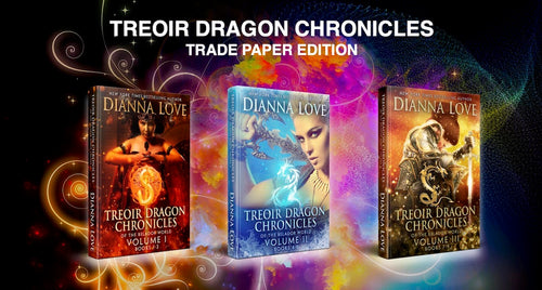 PRINT: Treoir Dragon Chronicles Entire set(3 Trade paper books) + Free domestic shipping